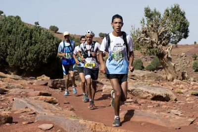 COURSE A PIED - UTAT - 2014 6eme Ultra Trail Atlas Toubkal. Les 2 et 3 octobre 2015. 105 Km 6500D+, 42 Km 2600 D+, 26 Km 1400 D+ et Challenge (42 + 26 Km). Photos : Vianney THIBAUT *** Local Caption ***