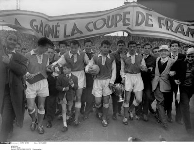 FOOT - COUPE DE FRANCE - REIMS-NIMES - fontaine (just)