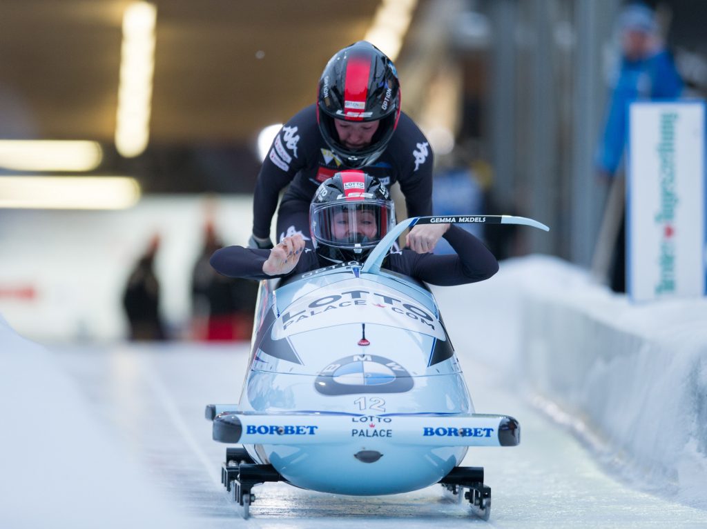 essayer le bobsleigh