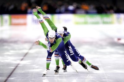 PATINAGE DE VITESSE - 2015 *** Local Caption *** EXCLU EQUIPE MAG - Patinage de vitesse aux Pays-Bas - 8/02/2015 - photo Franck Faugere Coupe du monde Heerenveen