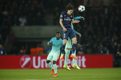 FOOT - LIGUE DES CHAMPIONS - 2017 cavani (edinson) *** Local Caption ***