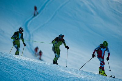 SKI ALPINISME - PIERRA MENTA - 2012 montee vers le mirantin