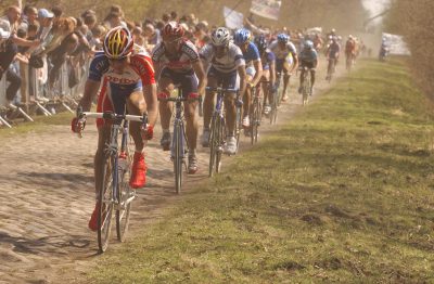 CYCLISME - COUPE DU MONDE - 2003 hayles (robert) tranchee d'Arenberg