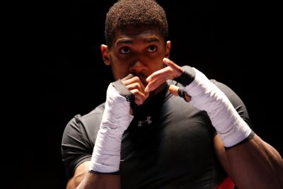BOXE - WBC - 2016 Anthony Joshua Ghost boxes Photo: Kieran Clarke