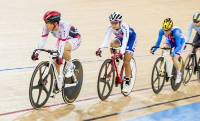 CYCLISME - UCI TRACK CYCLING WORLD CHAMPION - 2017 Yumi Kajihara of the Japan team competes in the Women's Omnium Scratch Race 1/4 as part of the 2017 UCI Track Cycling World Championships on 14 April 2017, in Hong Kong Velodrome, Hong Kong, China. Photo by Marcio Rodrigo Machado / Power Sport Images