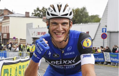 CYCLISME - GP DE FOURMIES - UCI EUROPE TOUR - 2016 GP DE FOURMIES 2016 / FOURMIES / 4 SEPTEMBRE 2016 / PHOTO BRUNO BADE / MARCEL KITTEL (GER) EQS L'EMPORTE DEVANT NACER BOUHANNI (FRA) COF /