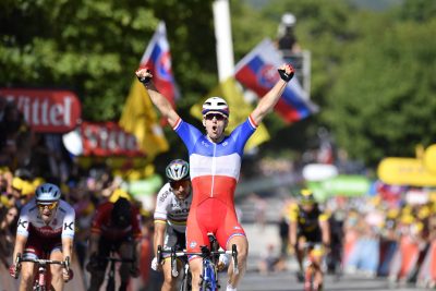 CYCLISME - TOUR DE FRANCE 2017 - 2017 4 July 2017 104th Tour de France Stage 04 : Mondorf-les-Bains - Vittel 1st : DEMARE Arnaud (FRA) FDJ Photo : Yuzuru SUNADA