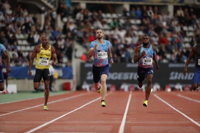 ATHLETISME - MEETING DE PARIS - LIGUE DE DIAMANT - 2017 john (jeffrey) - (fra) - guliyev (ramil) - (tur) - webb (ameer) - (usa) - *** Local Caption ***