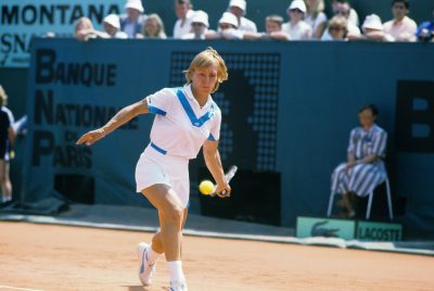TENNIS - 1984 navratilova (martina) - (usa) - en finale contre chris evert lloyd mag (762)