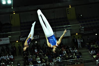 GYMNASTIQUE - CHPTS DU MONDE TRAMPOLINE TUMBLI - 2010 pennes (gregoire) - (fra) - martiny (sebastien) - (fra) - L'(01/06/2012)