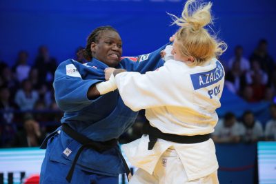 JUDO - CHPTS D'EUROPE - 2017 andeol (emilie) - (fra) - zaleczna (anna) - (pol) - EPREUVE PAR EQUIPES FEMMES L'(24/04/2017)