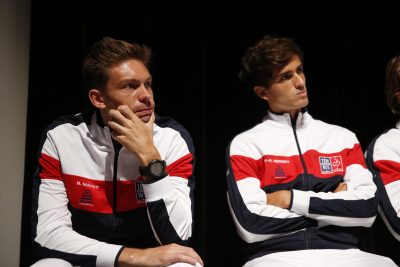 TENNIS - COUPE DAVIS - 2017 mahut (nicolas) - (fra) - herbert (pierre hugues) - (fra) - avant France/Serbie